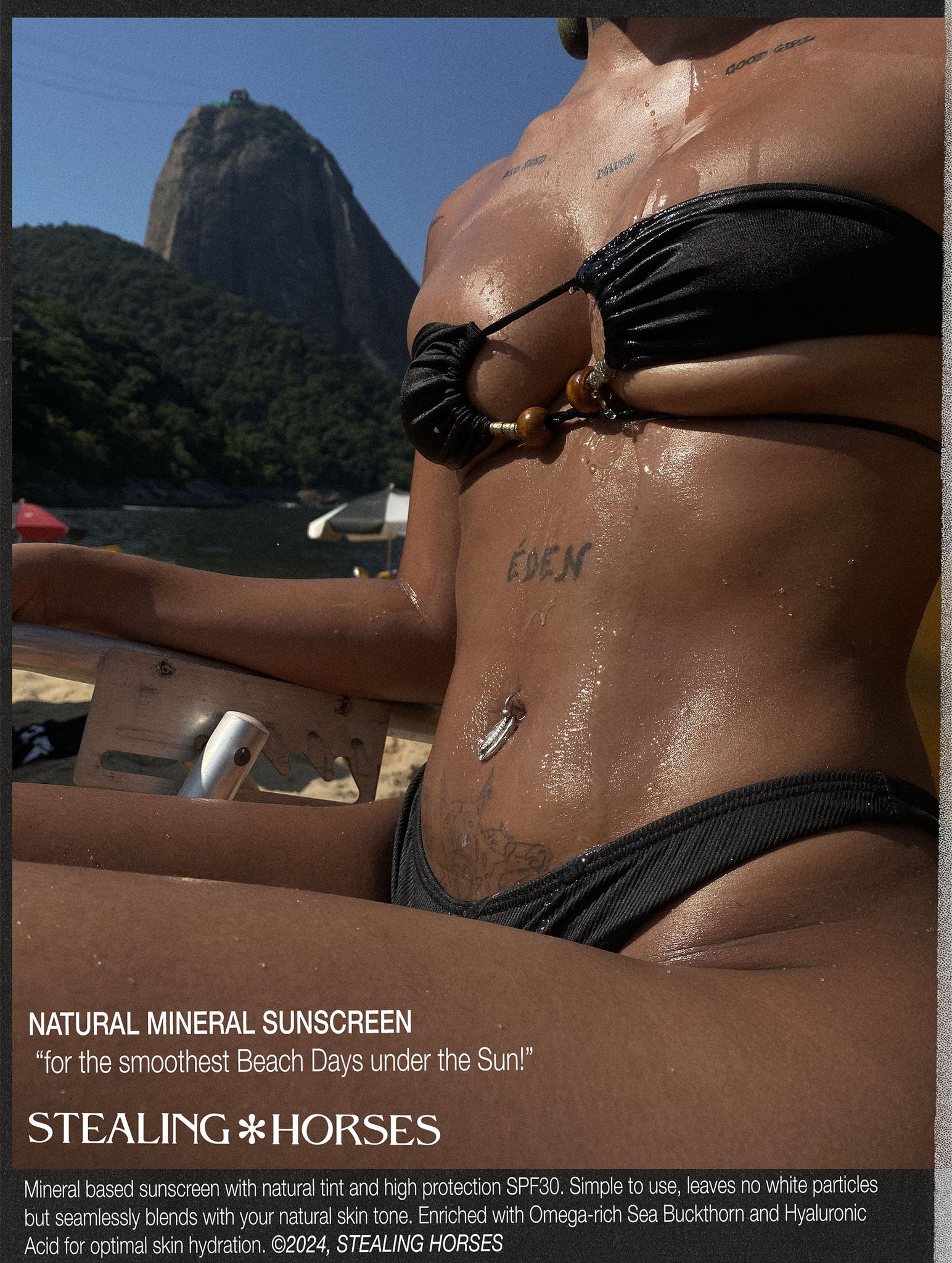 Natural Mineral Sunscreen Stealing Horses Rio de Janeiro